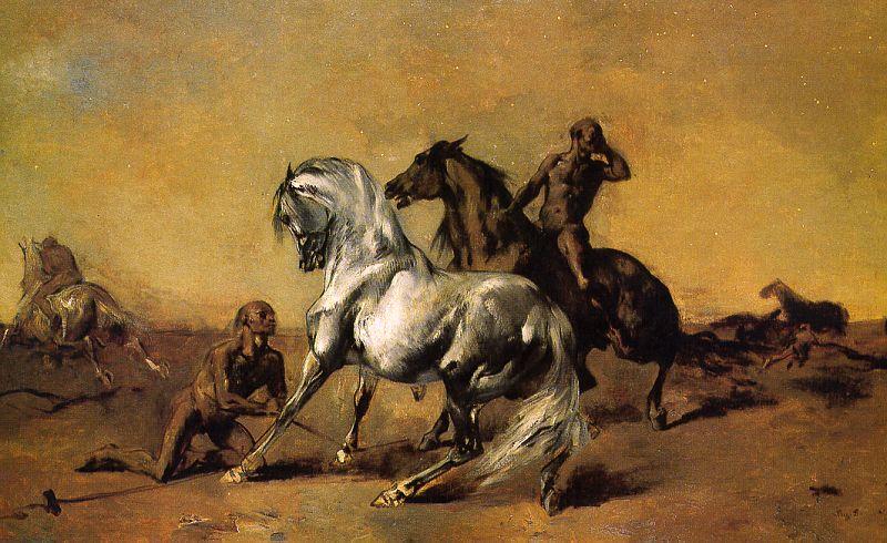 Eugene Fromentin Desert Scene oil painting picture